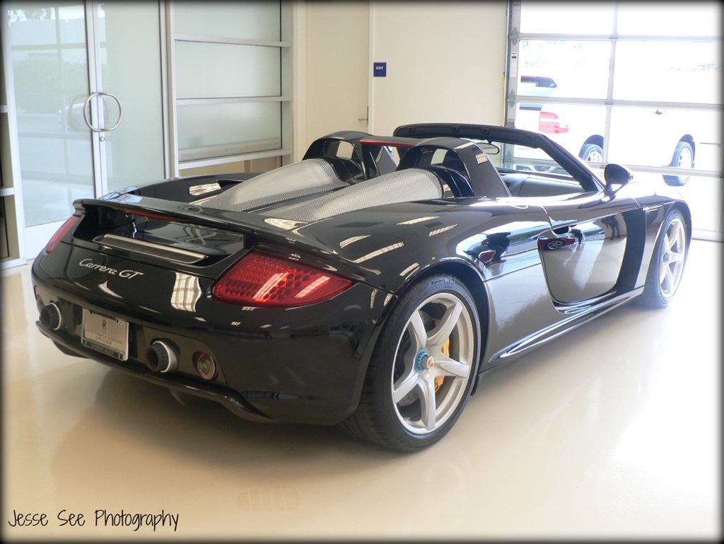 The Porsche Carrera GT. The Porsche Carrera GT.